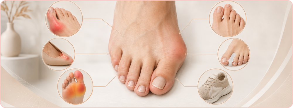 Halluks Valgus, Başparmak Çıkıntısı