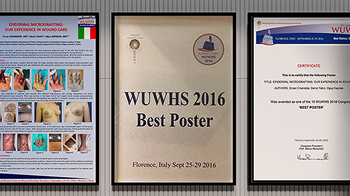 WUWHS 2016 Dünya Yara Bakım Kongresinde Best Poster Ödülü